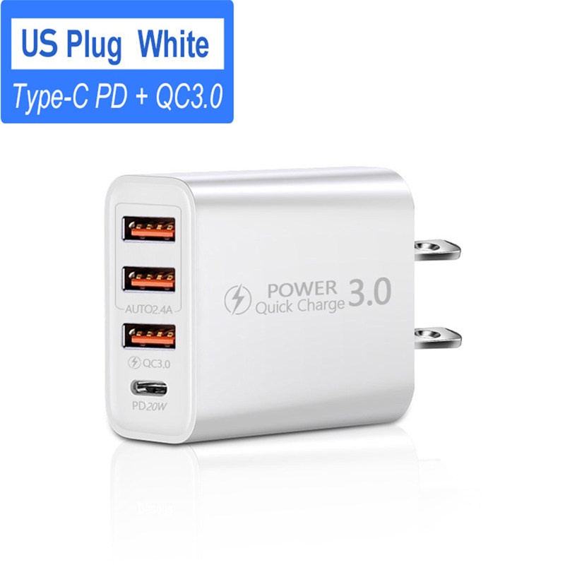 TK 20W PD QC3.0 Fast Charging usb charger Mobile Phone Quick Charger