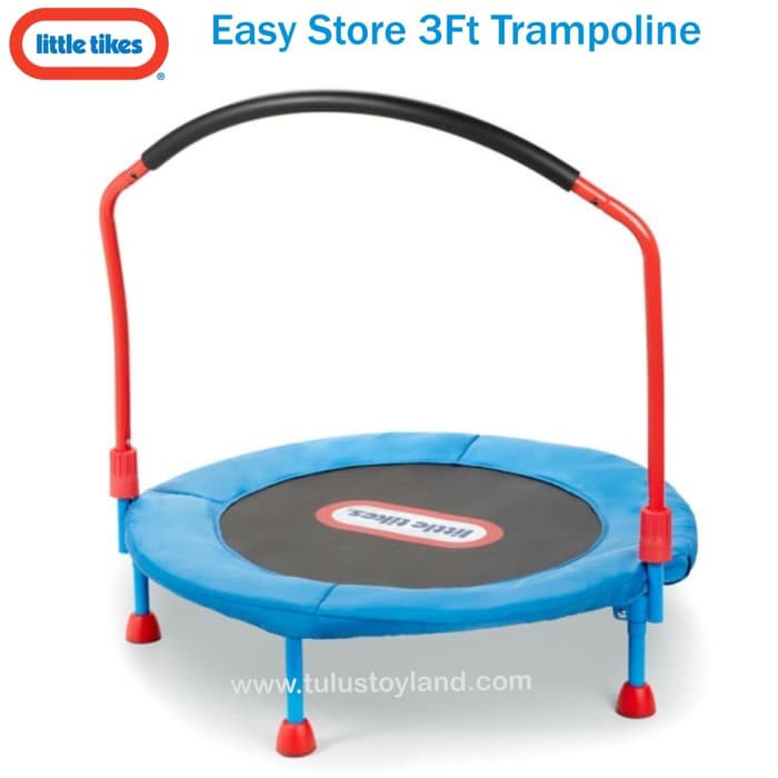 little tikes slide and trampoline