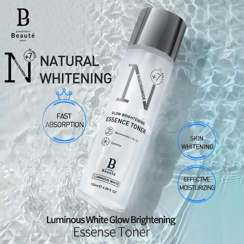 [READY STOCK] PREMIERE BEAUTE LUMINOUS WHITE SERIES GLOW BRIGHTENING ESSENCE TONER