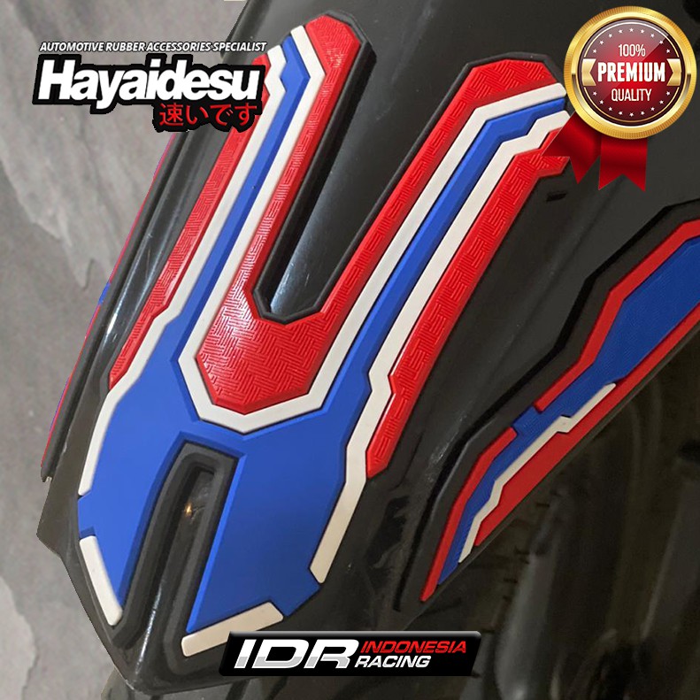 Thailook Front Fender Honda Beat Vario Hayaidesu Mothai Protector Karet Timbul