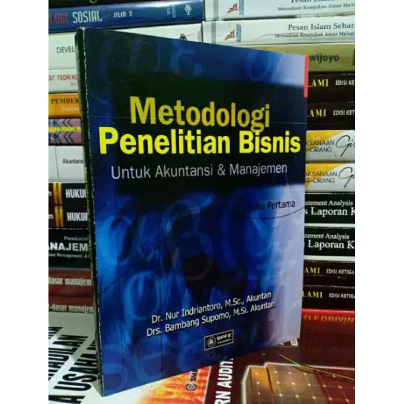 

Metode penelitian bisnis nur indriantoro