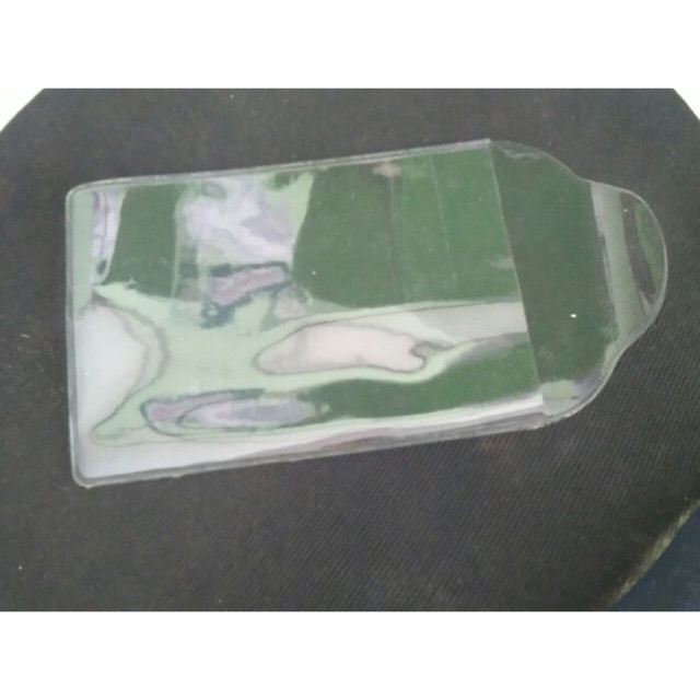 

plastik id card nametag 100pcs 12.5x18.5cm bisa pesan ukuran diatasnya