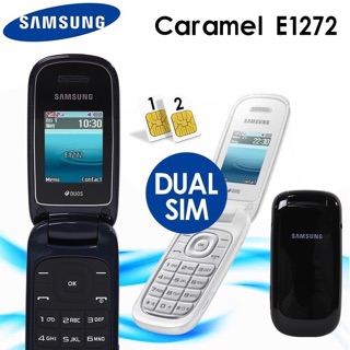 Handphone Samsung Caramel Lipat E1272 HP Samsung Jadul