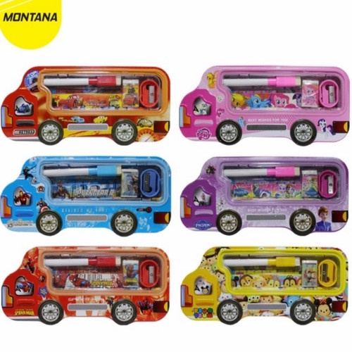 

Kotak Pensil Set Montana Penco-3326 Frozen Kotak Pensil Karakter Lucu