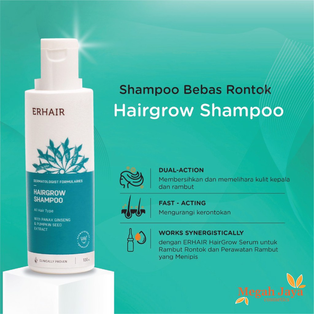 ERHA ERHAIR HAIRGROW SHAMPOO 100 ML @MJ