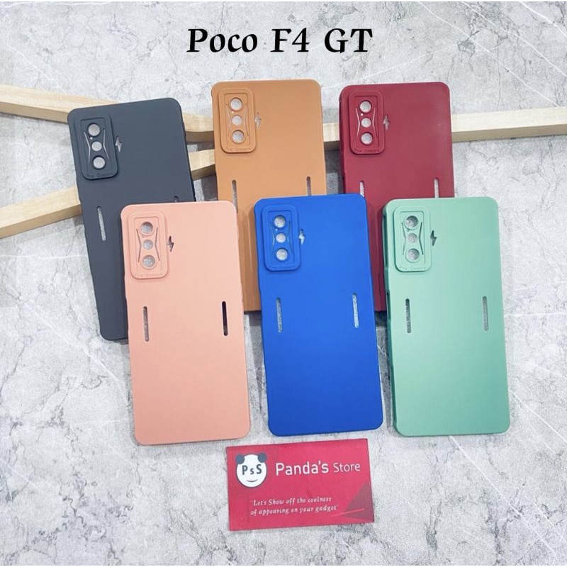 Softcase Pro Camera Poco F4 GT Candy Case Full Color 3D Silikon TPU