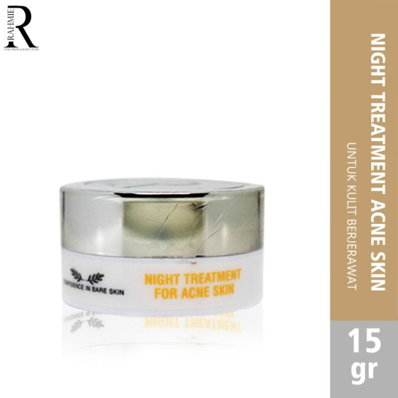Rahmie Clinic Night Treatment Acne Skin
