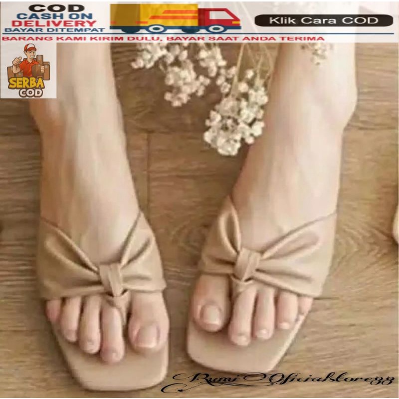 sandal wanita jepit teplek fashion jepit pita