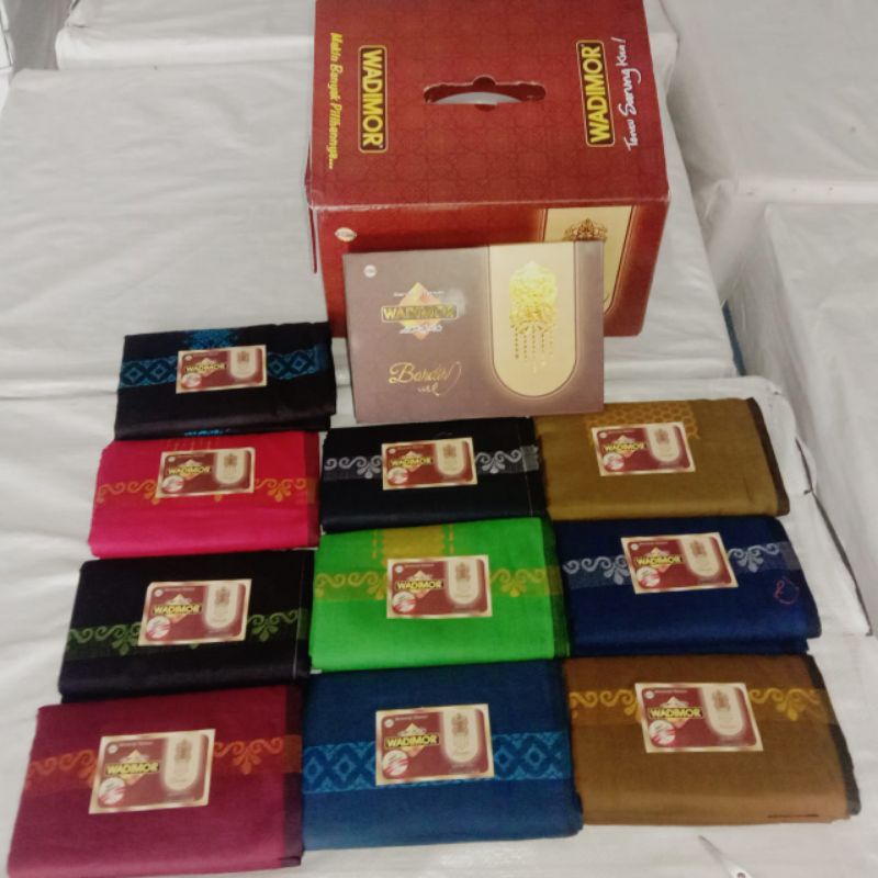 Grosir 10 pcs SARUNG WADIMOR JACQUARD BORDIR