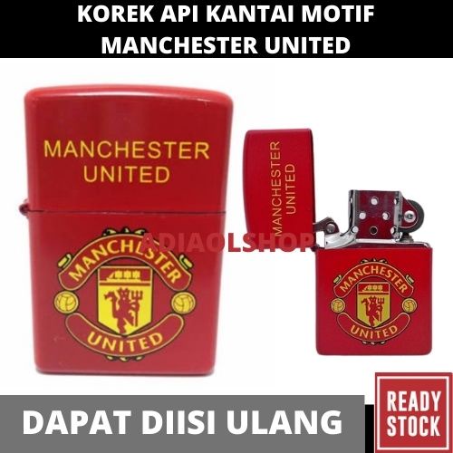 KOREK API KANTAI MOTIF MANCHESTER UNITED