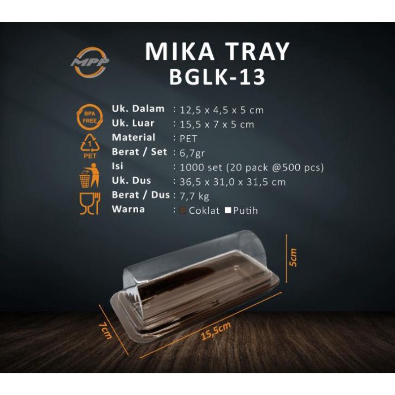 Mika Bolu Gulung Mini BGLK 13 Mika Sushi Mini 50PCS