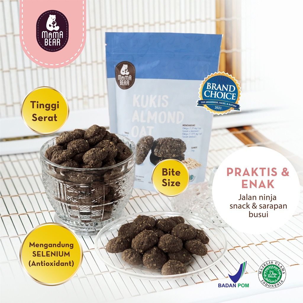 MAMABEAR KUKIS ALMOND OAT / 150GR