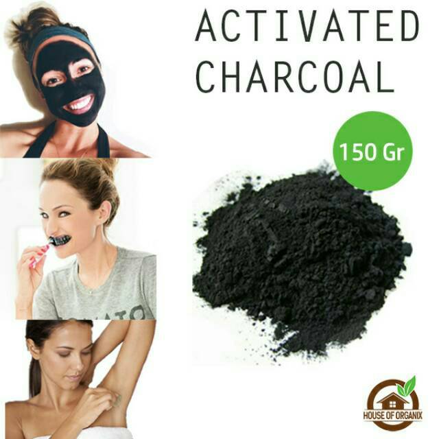 Activated charcoal (arang aktif) 150gr