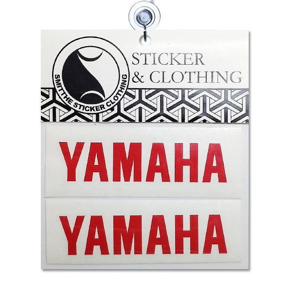 Stiker YAMAHA Logotype Cutting Sticker untuk Aksesoris Motor