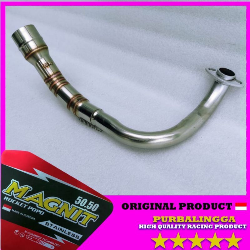 leher Vario 125/150 samping anti gasruk d50 full stainless