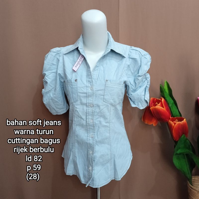 PRELOVED THRIFT KEMEJA WANITA // KEMEJA WANITA // PRELOVED KEMEJA // THRIIFT KEMEJA // THRIFT KEMEJA BEKAS-21
