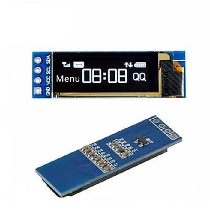 OLED LCD 0.91 Inch 128 x 32 White I2C Protocol