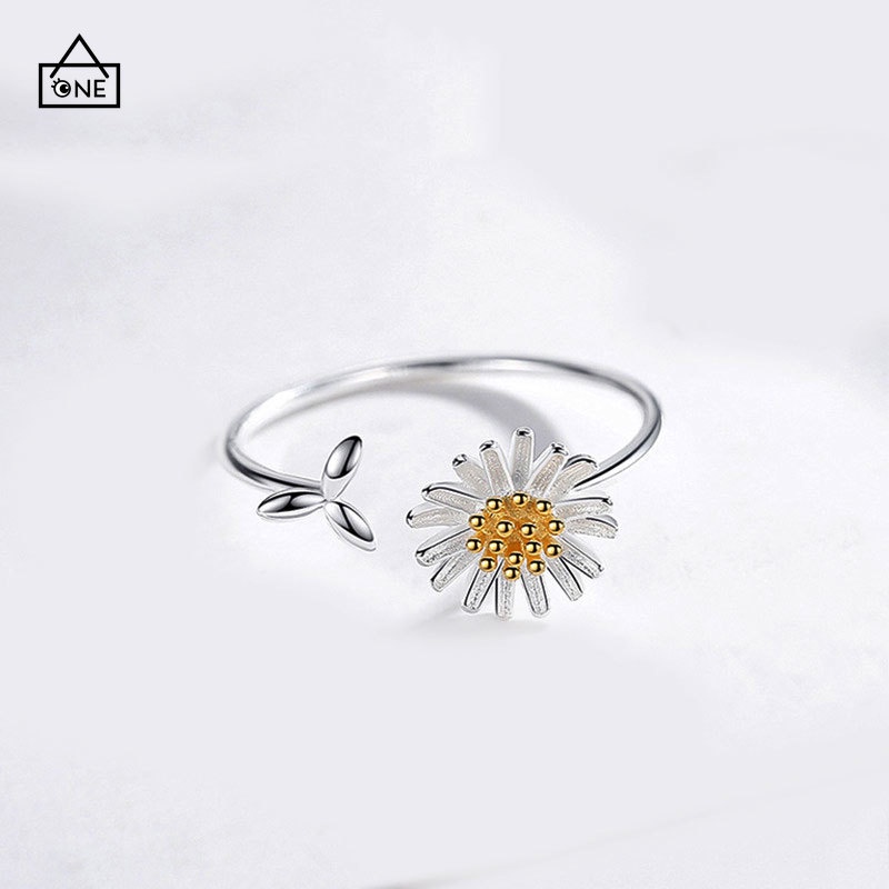 Ready stock 1PC Korean Cincin Daisy Bunga Untuk Wanita Fashion Aksesoris COD