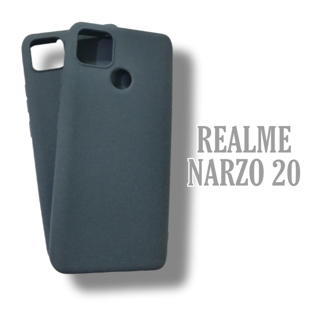 Case Realme Narzo 20 SoftCase Matte Casing Premium Handphone