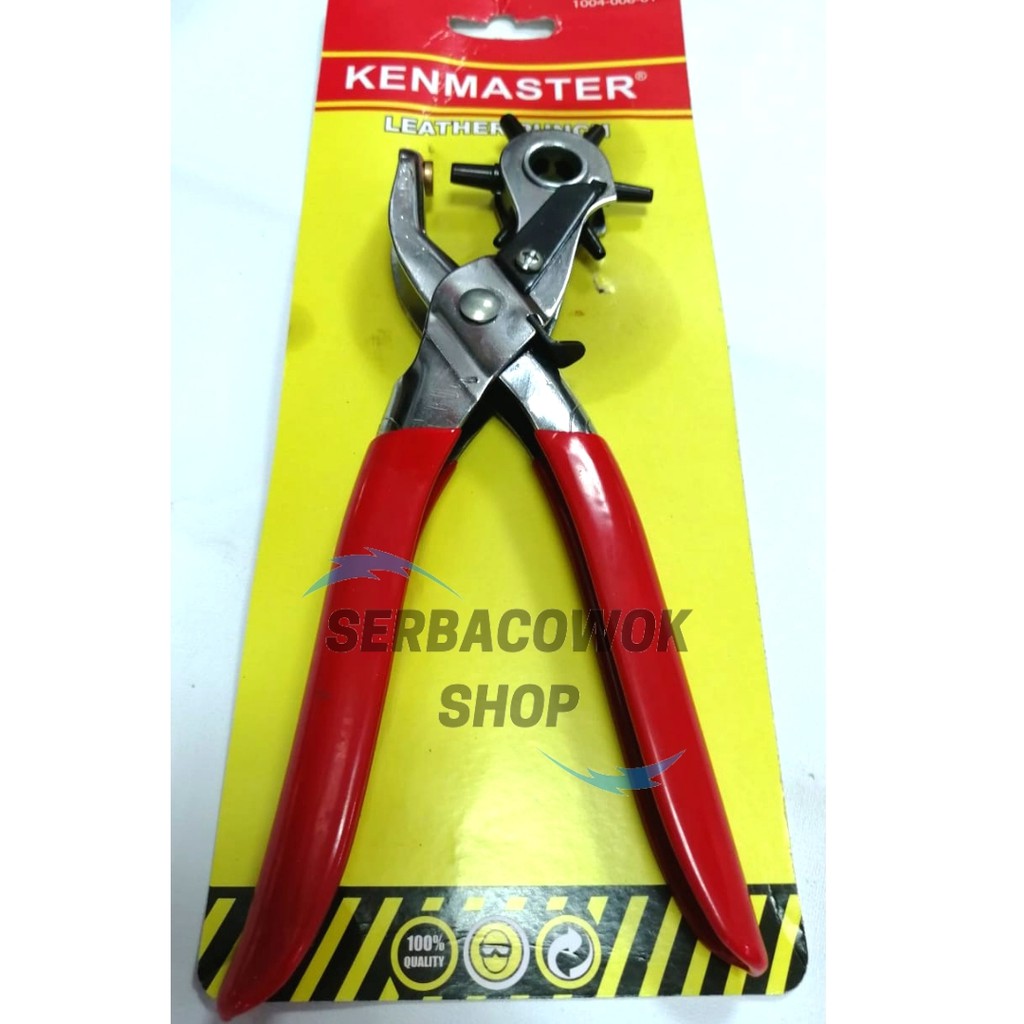 Termurah Alat Pembolong Gesper Tali Pinggang Kenmaster Leather Hole Punch Tools Hq Berkualitas