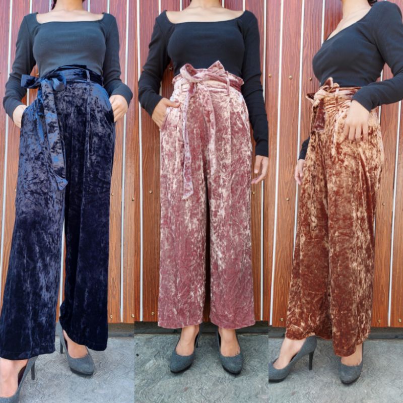 UN*QLO VELVET BLUDRU KULOT-ORIGINAL 100%