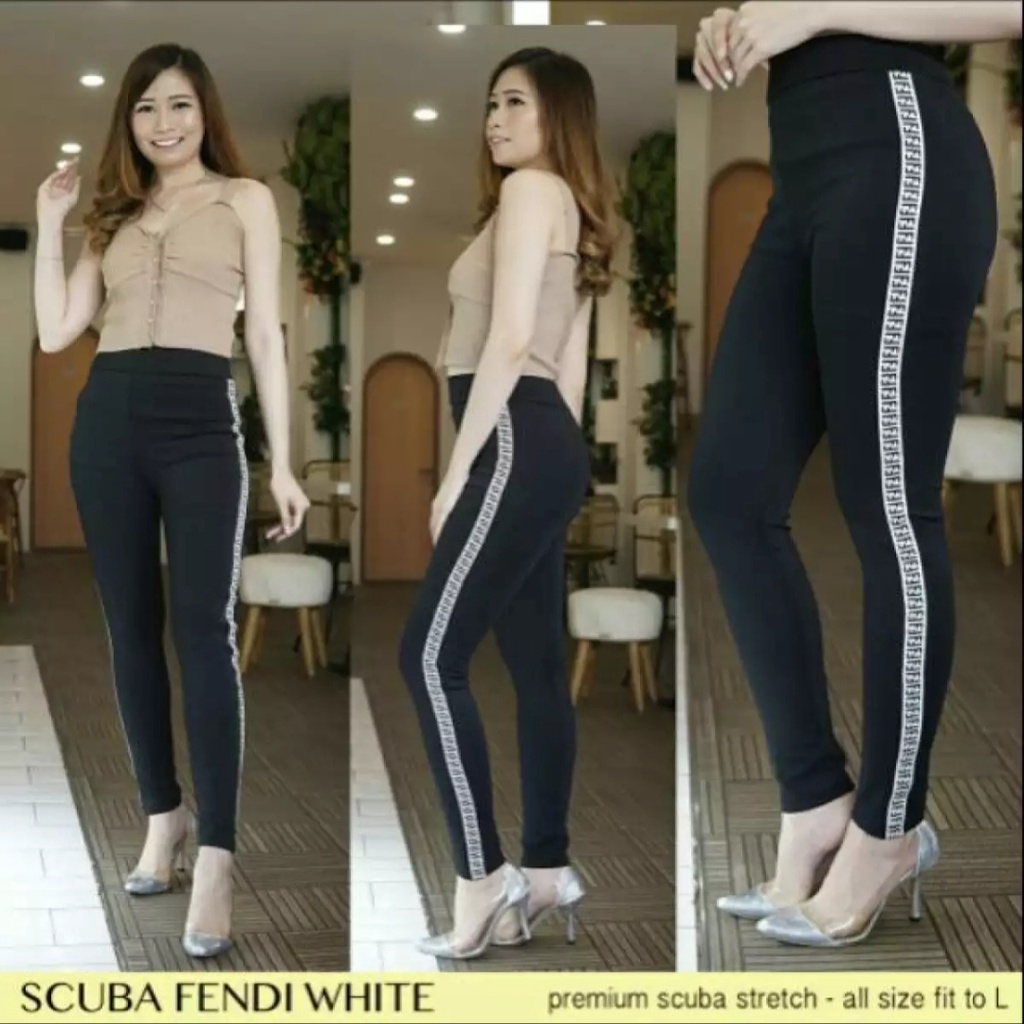 CELANA FENDY PANTS FF LIST GOLD LIST EMAS / SCUBA LIST TERLARIS DAN TEERMURAH CELANA SENAM