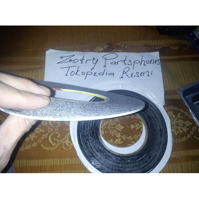 

{Promo} Lem Perekat (Touchscreen/Frame/Lcd) Double Tape 3M (Adhesive) (2Mm) - Putih