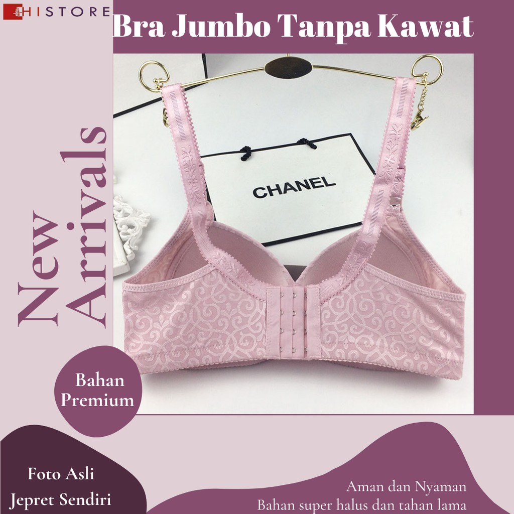 [HI]Bra BH JUMBO Cup C Fashion Wanita Bra wanita Premium BH Busa Tipis Tanpa Kawat Sangat Nyaman 333