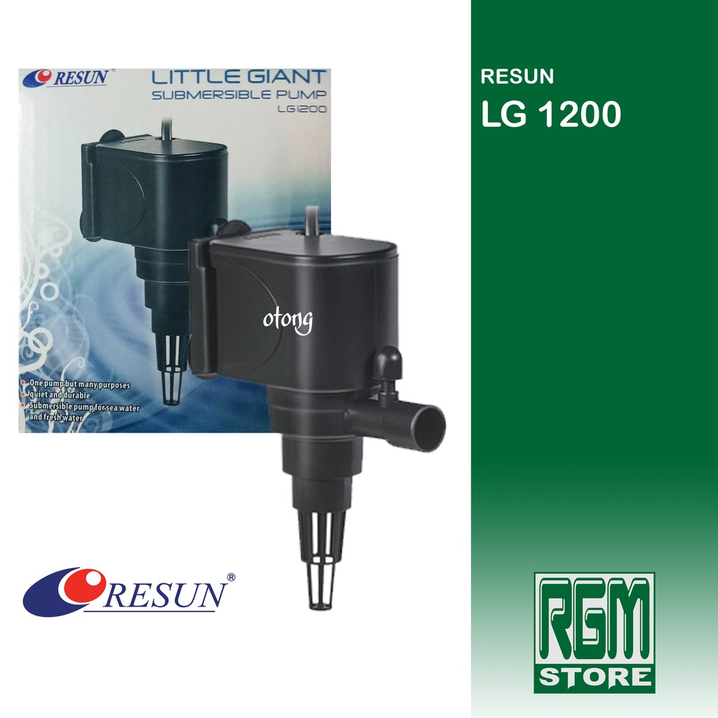 RESUN LG - 1200 LG1200 water pump mesin pompa air celup aquarium aquascape murah