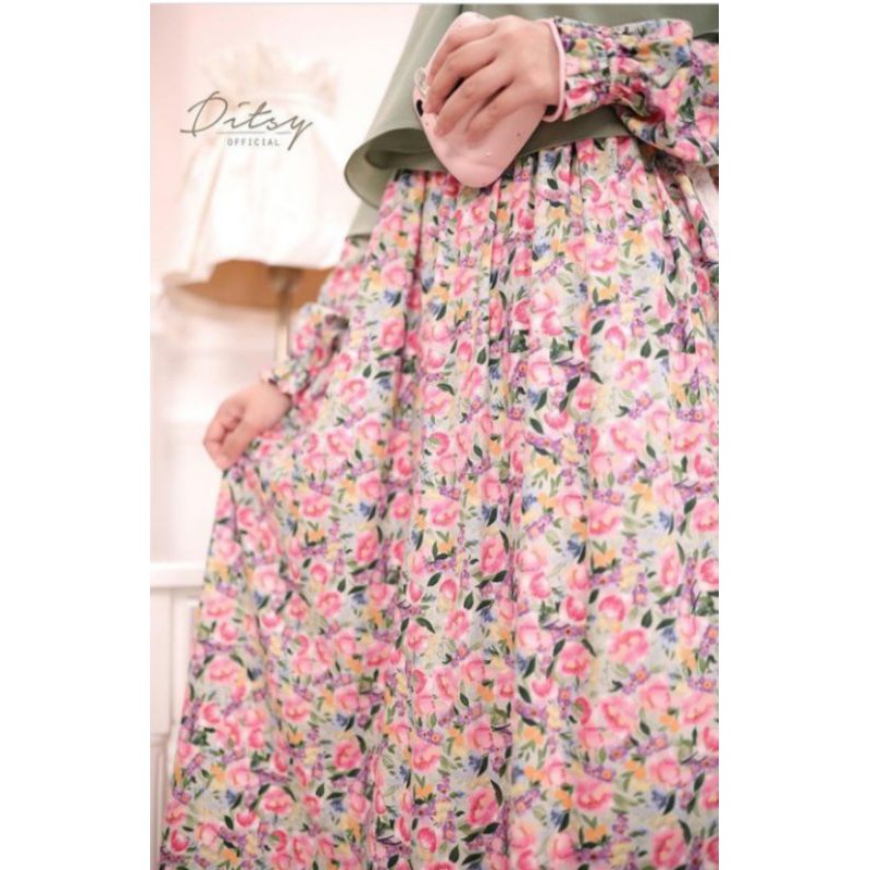 ditsy serein green M/S