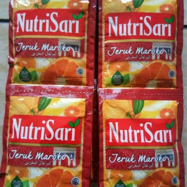 

Nutrisari jeruk maroko