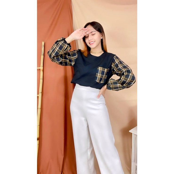 [12.12] Rx Fashion - Blouse Wanita / Lova Blouse