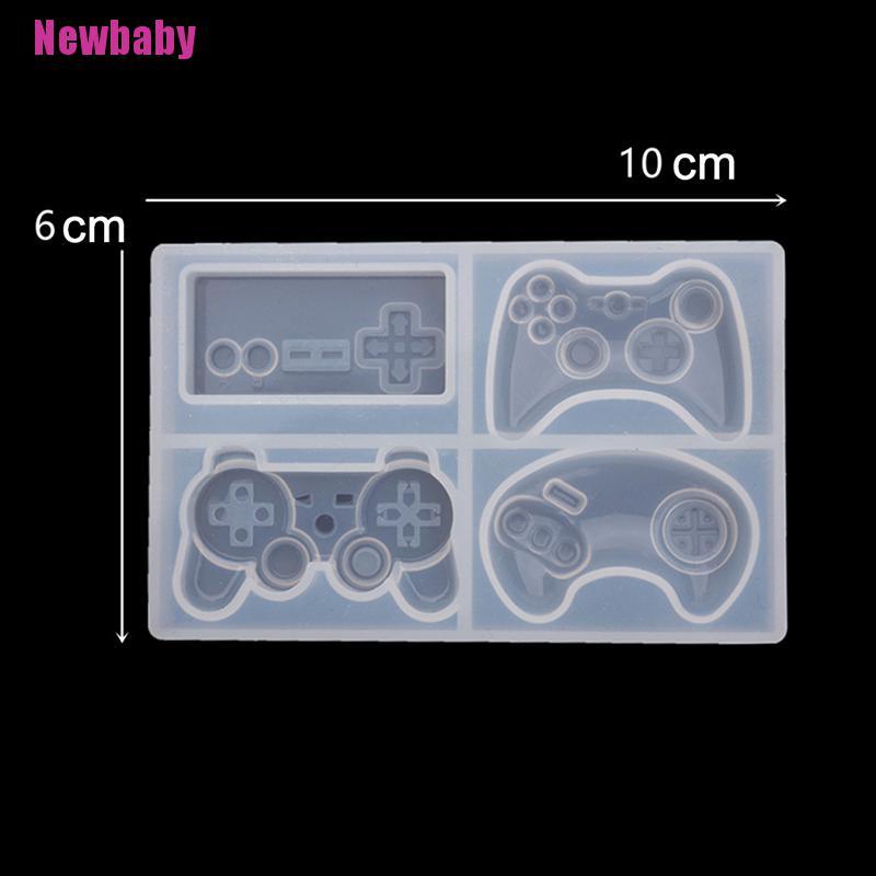 [Newbaby] DIY Game Console Handle Mold Silicone Crystal Epoxy Resin Mold Key Chain
