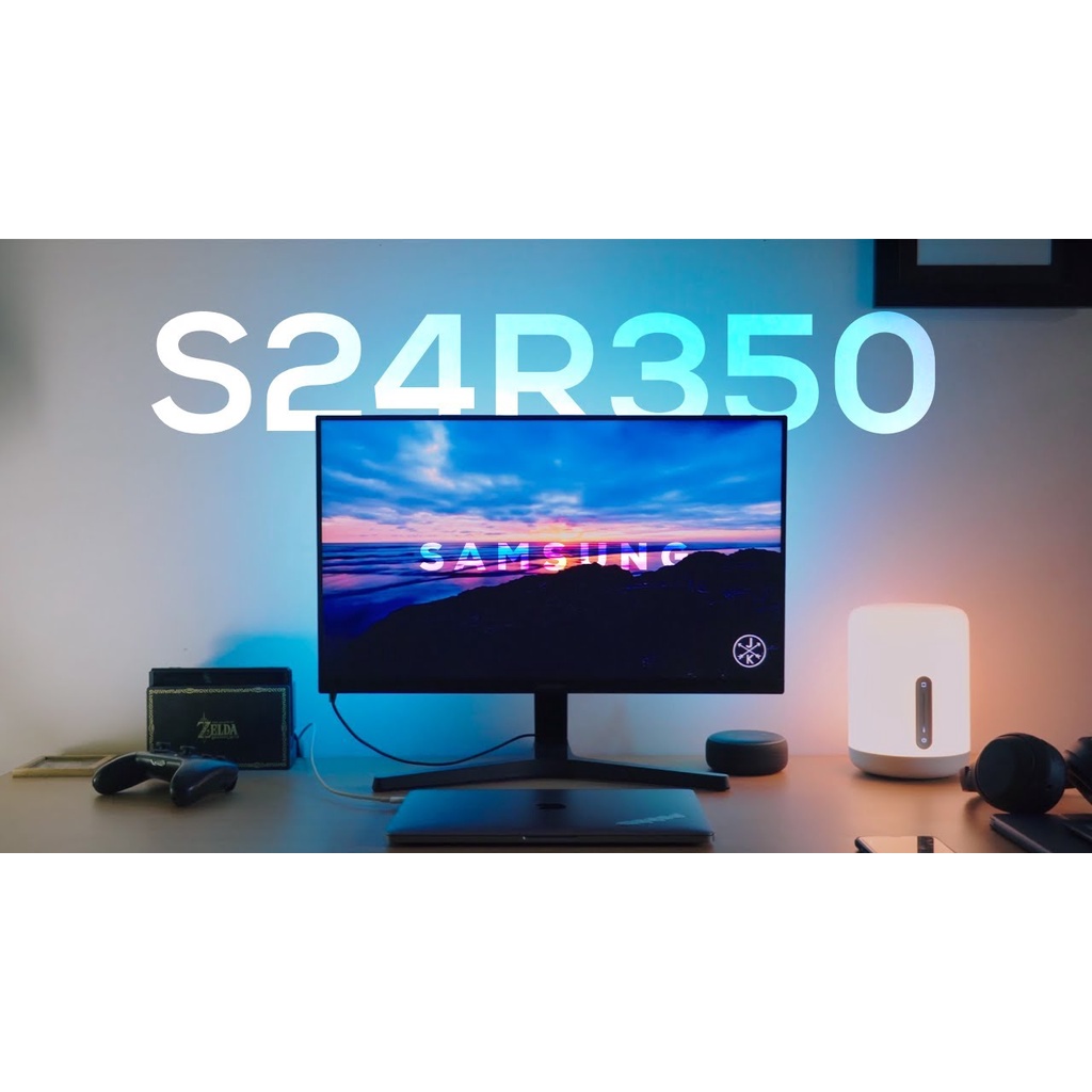 MONITOR LED Samsung S24R350 IPS Frameless 75Hz RESMI ORIGINAL