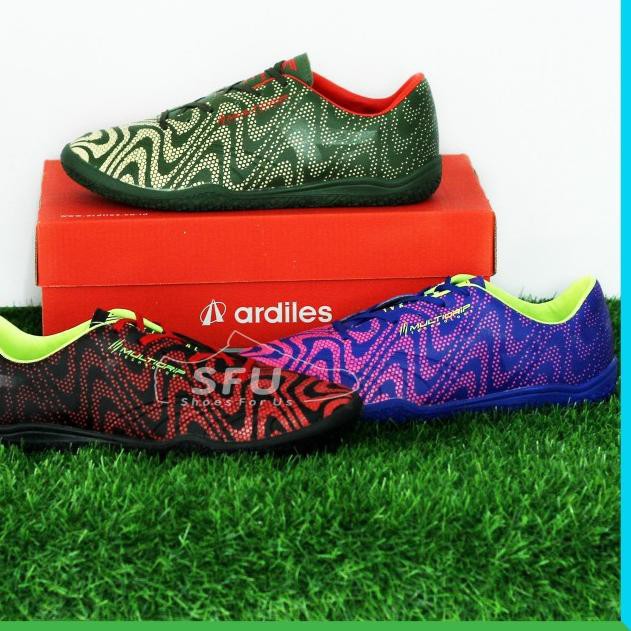 SS-460>> SFU SEPATU FUTSAL ARDILES KLINSMAN-FL - BIRU UNGU, 39 ★rafღ
