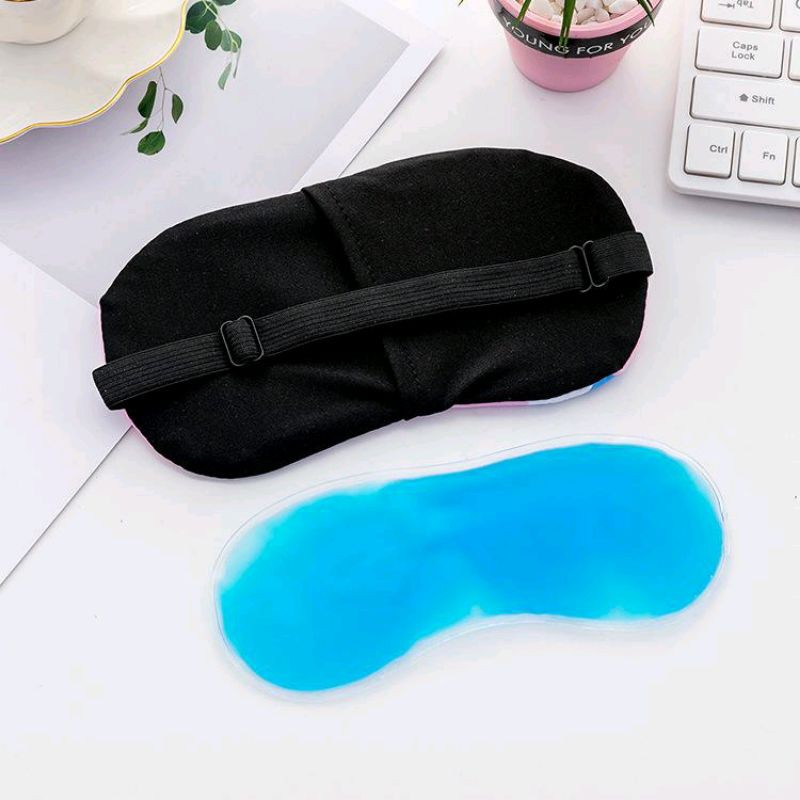 penutup mata tidur dengan gel pendingin eyemask