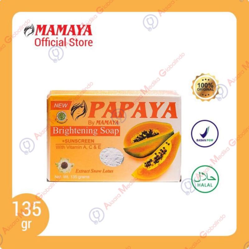 MAMAYA SABUN PAPAYA BY MAMAYA SABUN CUCI MUKA PAPAYA SABUN PAPAYA