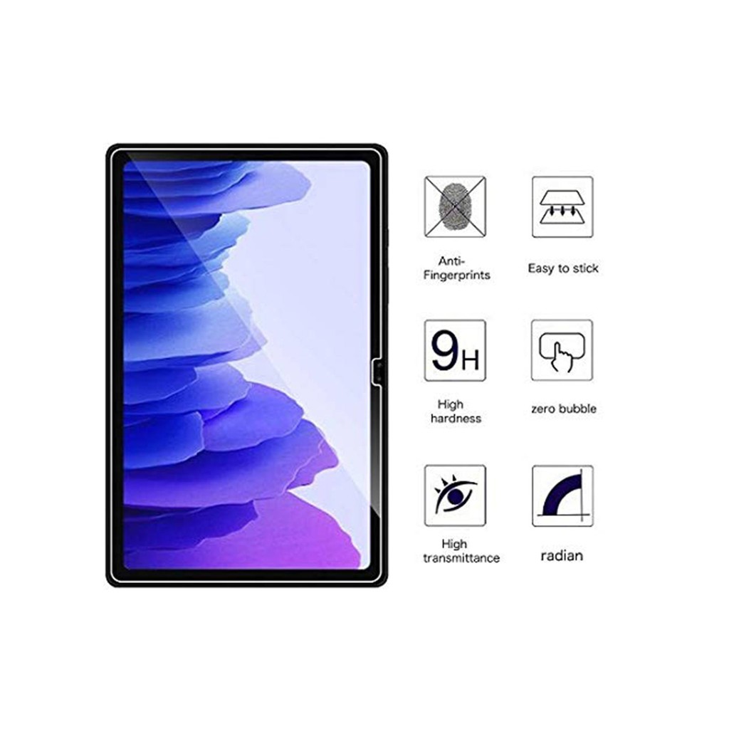 CLEAR TEMPERED GLASS GALAXY SAMSUNG TAB A7 10.4 inch (T500 - T505) / TAB A8 10.5 inch (X200 - X205) / TAB A8 LITE / TAB A LTE