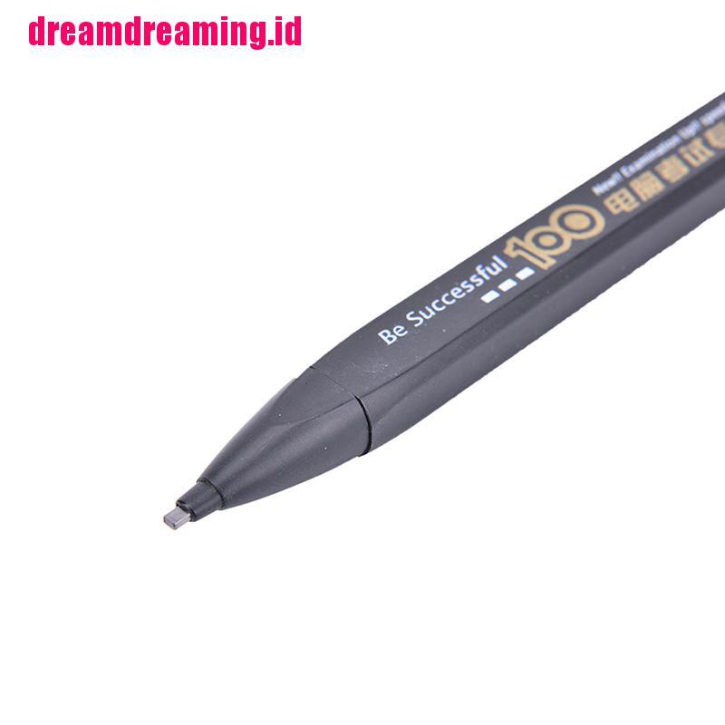 (dreamdreaming.id) Set Pensil Mekanik 2B Dengan Isi Ulang Untuk Ujian