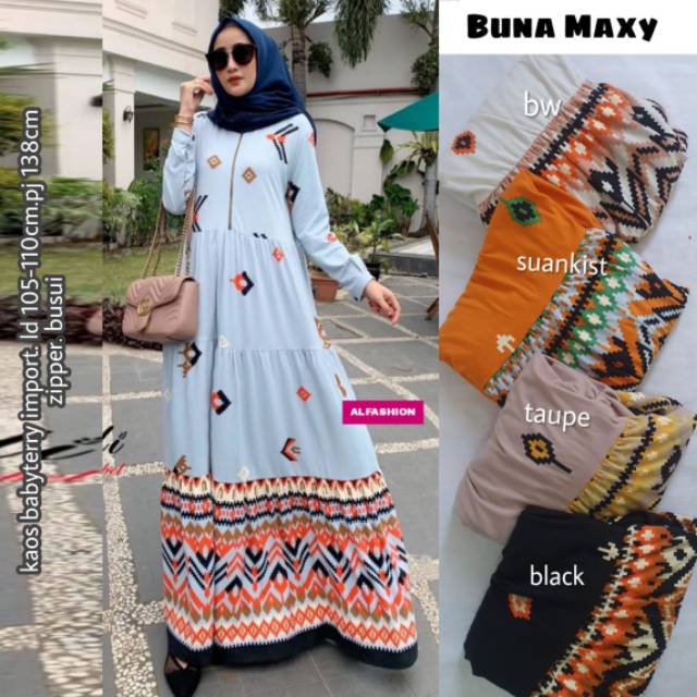 BUNA MAXI//ALFASHION//ORI SOLO