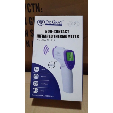 [GRAY.STORE178] Termometer Tembak Non Contact Dr Gray Thermometer Infrared . IT-916