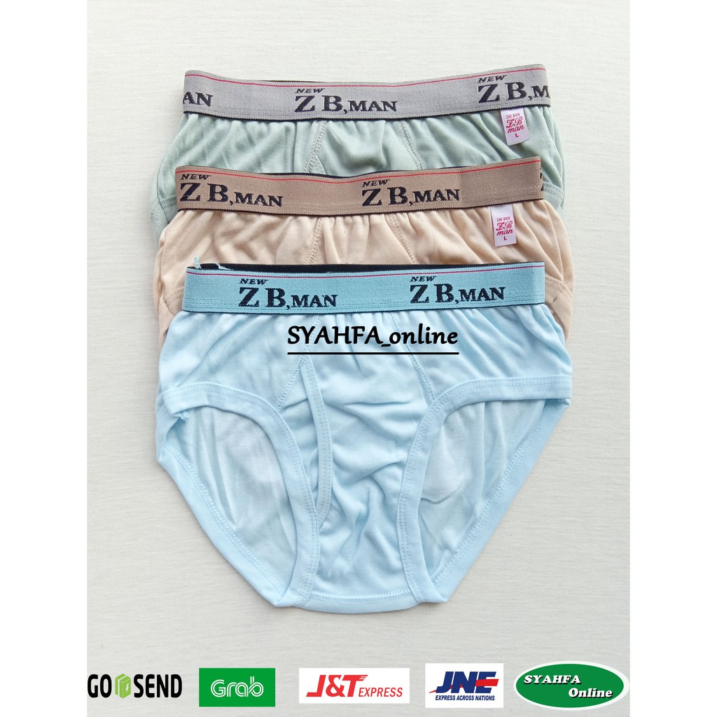 1 Pc CELANA  DALAM PRIA MURAH KARET BOXER CD ZB MAN 