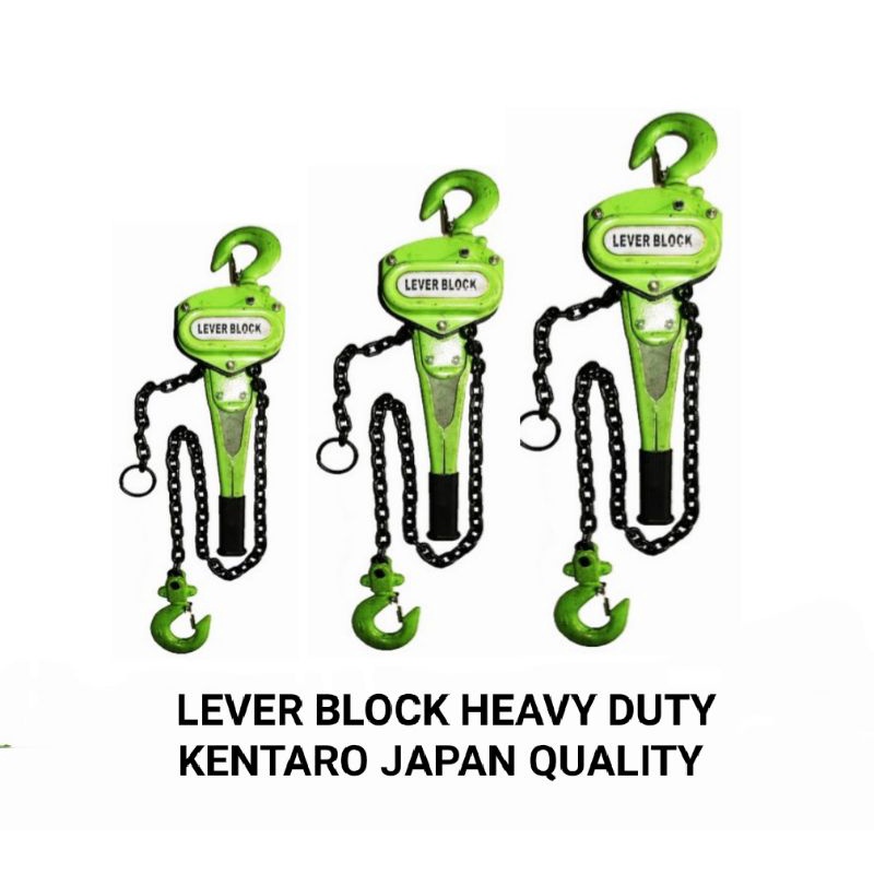 LEVER BLOCK 3TON X 3METER KENTARO JAPAN QUALITY