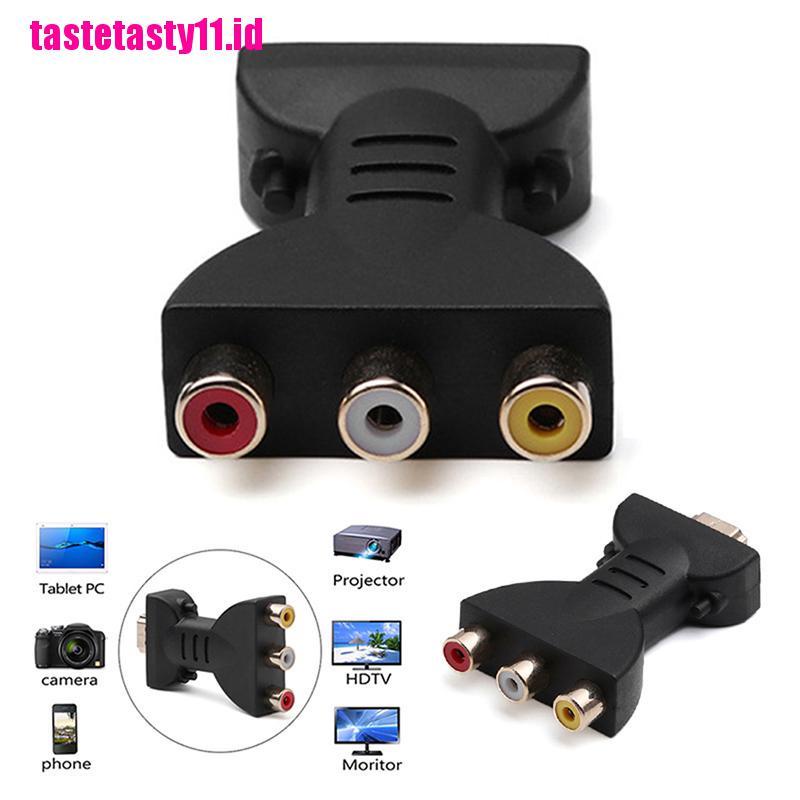 Adapter Konektor Audio Video HDMI Ke AV RCA