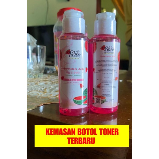 ( TERMURAH) Eceran / Satuan gbee GLOW BEAUTY Skincare Herbal / Cream pemutih wajah-Toner
