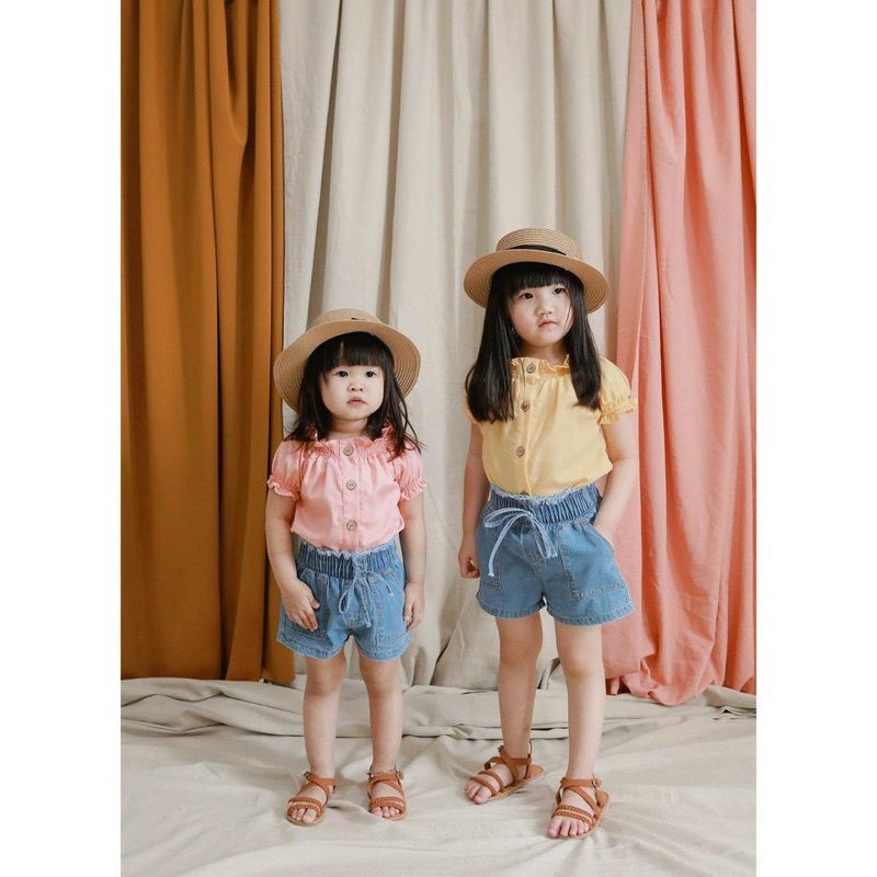 Celana pendek anak hot pants cewek 1-7 tahun