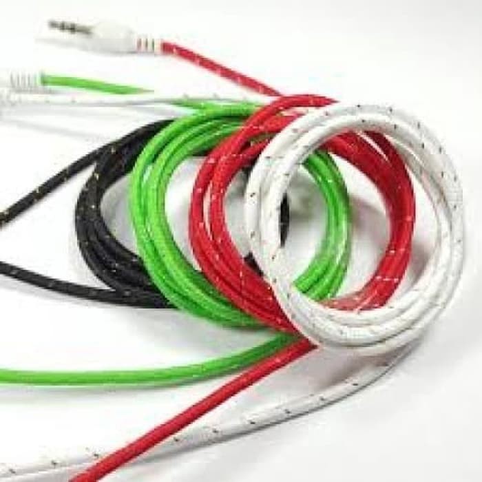 Kabel Aux Murah Warna-warni