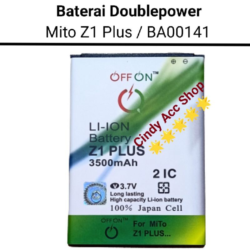 Baterai Doublepower Mito Z1 Plus BA00141 Batre Double Power Battery