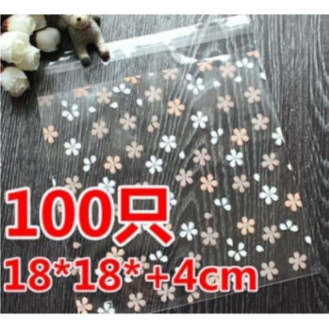

CVCV129 PLASTIK FANCY COOKIES/ PERMEN/ COKLAT/ KUE SAKURA 18X18