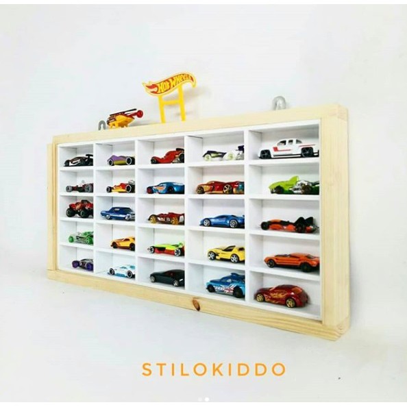 Rak hotwheels/ rak mobil/ rak mobil mobilan/ rak mobil mainan/ hotwheels